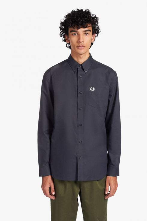 Camicia Oxford Bianco Fred Perry- Francavilla Moda